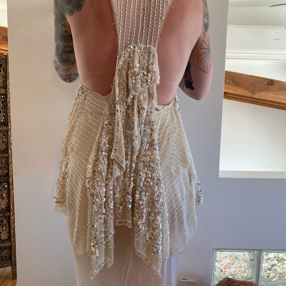 Luxury Jones redone vintage sequined top - Picture 6 of 8